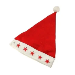 Jultomtehatt med Fem Blinkande Stjärnor> Huvudbonader