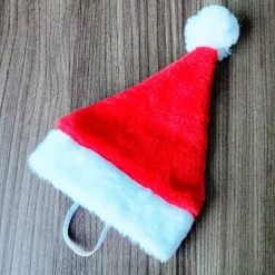 NeunWolken Jultomteluva för hund och katt, husdjur, jultomteluva, julkostym för valp, små, medelstora och stora hundar (S) s><noscript><img width=