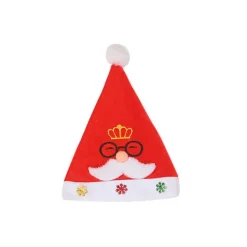 EDO MART Jultomten hatt Hattar Dekoration Presenter Cap Dekorativ Type 2> Huvudbonader