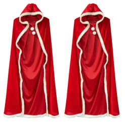 Holocky Jultomte-rocken med huva för vuxna och barn 150><noscript><img width=