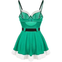 Julunderkläder Sexiga Tomteunderkläder för Kvinnor 2XL> Dräkter