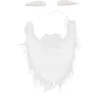 Justerbar Elastisk Falsk Mustasch Skägg Tomte Julset> Tillbehör