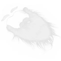 Justerbar Elastisk Falsk Mustasch Skägg Tomte Julset><noscript><img width=