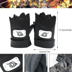 Kakashi Cosplay Set Ninja Konoha Naruto Headband Kakashi Forehead Protection And Kakashi Mask Gloves Kunai Ninja Plastic Shuriken Kakashi Cosplay Prop | Fyndiq><noscript><img width=