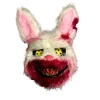 Fashion Hitch Kanin Cosplay Mask Halloween Fest Skrämmande Huvud Omslag Halloween Karneval Dräkt> Masker