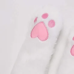 Kaninhatt med rörliga öron Hoppande Hatt Rolig Bunny Plysch Hatt Keps för Kvinnor><noscript><img width=