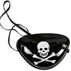 Kaptenshatt för rollspelsfest Maskeradkostym Pirathatt Scenföreställningar Tricornhatt Vuxen Cosplay Tillbehör (Pirat Ögonlapp)> Tillbehör