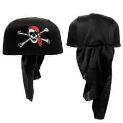 Kaptenshatt för rollspelsfest Maskeradkostym Pirathatt Scenföreställningar Tricornhatt Vuxen Cosplay Tillbehör (Pirat Ögonlapp)><noscript><img width=