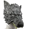 Karneval/Påsk Cosplay Latex Varulv Mask Djur Stil> Masker