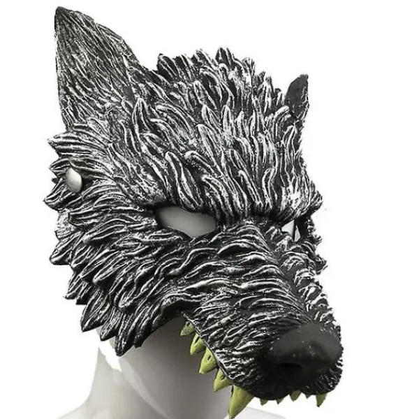 Karneval/Påsk Cosplay Latex Varulv Mask Djur Stil> Masker