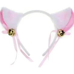 Katt Cosplay Set Plysch Klorhandskar Katt Kattöron Svans Halsband Tass> Tillbehör