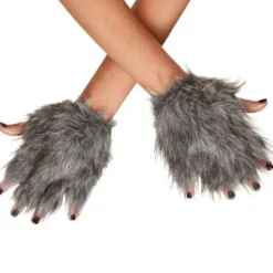 unbranded Katt Tassar Handskar Cosplay Djur Tassar Fingerlösa Vantar Therians Tassar Fursuit> Tillbehör