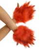 unbranded Katt Tassar Handskar Cosplay Djur Tassar Fingerlösa Vantar Therians Tassar Fursuit> Tillbehör