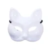 Kattmask, plast, vit[f2]> Masker