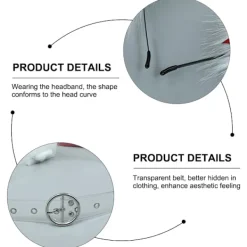 Kattöron Varghund Rävöron Djur Söta Huvudtillbehör för Halloween Jul (Öron + Svans Set)><noscript><img width=