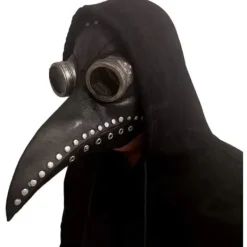 del KEEHOM Pesten Doktormask, Latex Lång Näsa Fågelnäbb Mask Pestnäbb Mask Doktor Fågelmask Nit Steampunk><noscript><img width=