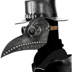 del KEEHOM Pesten Doktormask, Latex Lång Näsa Fågelnäbb Mask Pestnäbb Mask Doktor Fågelmask Nit Steampunk><noscript><img width=