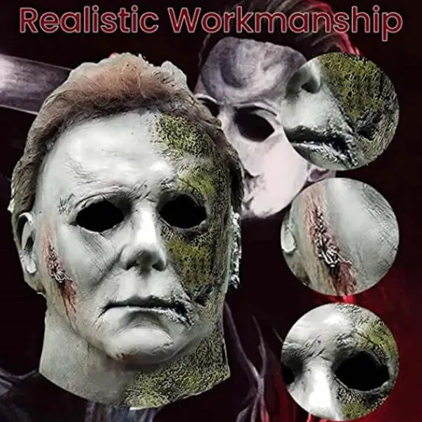 Kills Michael Myers Mask Present Skräck Cosplay Halloween Mel Lager> Masker