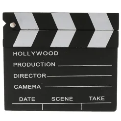FMYSJ Klassisk Regissör Video Scen Klappbräda Film Slate Cut Prop (FMY) as described><noscript><img width=