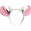 Ko Oxe Djävul Horn Plysch Hårband Tecknad Djur Cosplay Party Ha> Huvudbonader