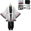 Kochou Shinobu Cosplay Demon Slayer Cosplay Kostym Anime Shinobu Haori Peruk Kimono Uniform Coat för H> Dräkter