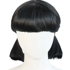 Kompatibel med Squid Game 2 Liten Flicka Dubbla Hästsvansar Lugg Anime Peruk Cosplay Peruk.l> Peruker