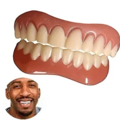 Konstgjorda Tänder Proteser Temporära Snabba Tandproteser Topp Perfekt Leende Fanér, Reparera Din Tand Snabbt, Få Dig Att Le Självsäkert> Tillbehör