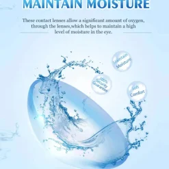 Unbranded Kontaktlinser färgade linser halloween blåa cosplay lins kontakt><noscript><img width=