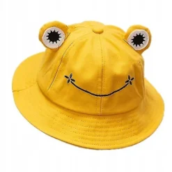 Koreansk version av söt grodfiskarehatt> Huvudbonader