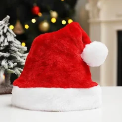 Bluedio Kort plysc julatt Röd Grön Rosa Blå Svart Grå Lila God Juldekorationer för emmet Juldekorationer Navidad 2022 none> Huvudbonader