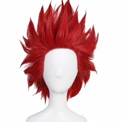 Kort röd anime cosplay peruk, cosplay peruk för Halloween> Peruker