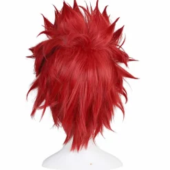 Kort röd anime cosplay peruk, cosplay peruk för Halloween><noscript><img width=