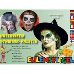 EULENSPIEGEL Kosmetiska smycken för barn - Halloween Owl Mirror Palette> Smink