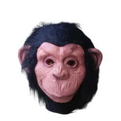 Kostym Gorilla Apor Djurhuvud Hel Latex Mask Vuxen Halloween Mask Cosplay Prop> Masker