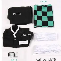 Kostymset för vuxna pojkar Ariestar? Demon Slayer-dräkt><noscript><img width=