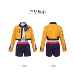 K-Pop Demon Hunter Cosplay Kostym | Rumi Mira Zoe Komplett Utrustning*Rumi (kläder + byxor)*130 Rumi (kläder + byxor){KDO} 130 | Fyndiq> Dräkter