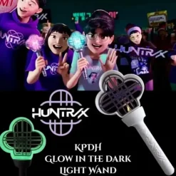 ATELA KPop Demon Hunter Light Stick Cosplay Konsert Hejarklacksstav Färgglada lampor Stödpryl Grupp Halloweenfest Rekvisita Tillbehör> Tillbehör