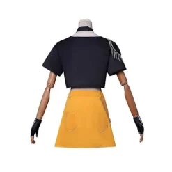 KPop Demon Hunters Rumi Mira Zoey Cosplay Kostymset - Maskeradklänning för kvinnor _d Mira Med Peruk{FY} 130 Kids><noscript><img width=