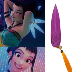 WINE KPop Demon Hunters Zoey Cosplay Pil Halloween Karneval Vapen><noscript><img width=