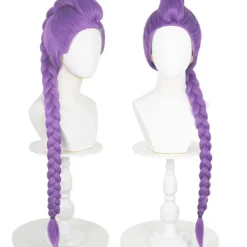 K-POP demonjägare tjejgrupp cos peruk realistisk anime rollspel, Rumi peruk> Peruker