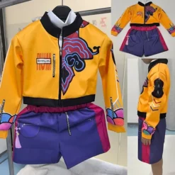 K-Pop Rumi Zoey Mira Demonjägare Cosplay Dräkt Set><noscript><img width=