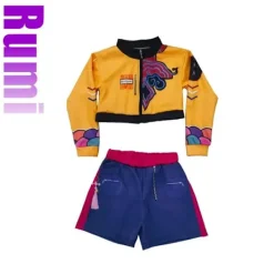 K-Pop Rumi Zoey Mira Demonjägare Cosplay Dräkt Set><noscript><img width=