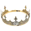 Kungakrona Vintage Design Legering Medeltida Kostymtillbehör För Scenföreställningar Och Temafester 1st> Huvudbonader