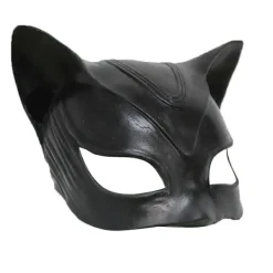 Kvinna Katt Selina Kyle Mask Bruce Wayne Kostym Latex Fancy Vuxen> Masker