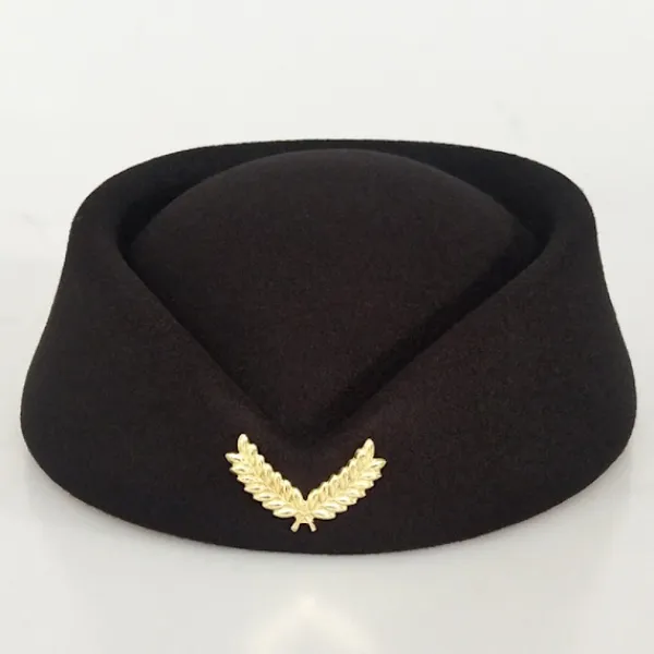 Kvinnlig flygvärdinna Hat Air Hostesses Hat 3 3 3> Huvudbonader