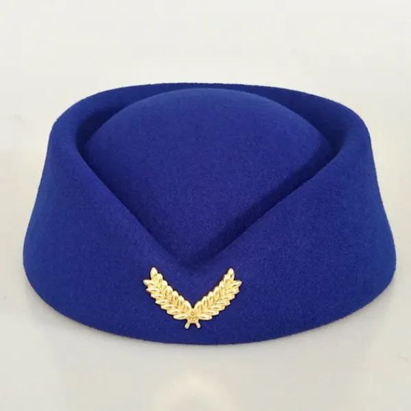 Kvinnlig flygvärdinna Hat Air Hostesses Hat 3 3 3> Huvudbonader