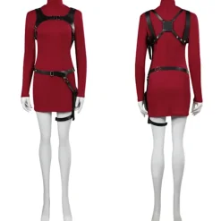 KOOLYOU Kvinnlig Reident 4 Ada Wong Coplay Kotym Evil Klänning Outfit Fantaia Halloween Karneval Makeraddräkt För Vuxna Kvinnor Flickor Dre and belt | Fyndiq> Dräkter