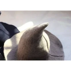 Kvinnors Halloween Häxhatt Ull Stickad Mössa För Fest Maskerad Cosplay Kostym Tillbehör><noscript><img width=