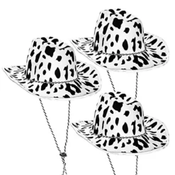 Kvinnors Sequin Cowboyhatt Möhippa Cosplay Rekvisita><noscript><img width=