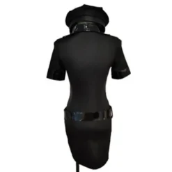 Kvinnors sexig polis uniform klädsel Halloween kostym L><noscript><img width=